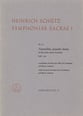 Attendite, popule meus So hore doch, meine Gemeinde, SWV 270 Bass Vocal Score cover